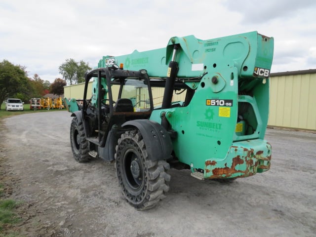 Used 2017 JCB 510-56 Telehandler Forklift