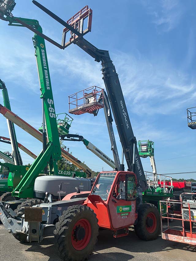Used 2018 SKYJACK SJ1056 TH Telehandler Forklift