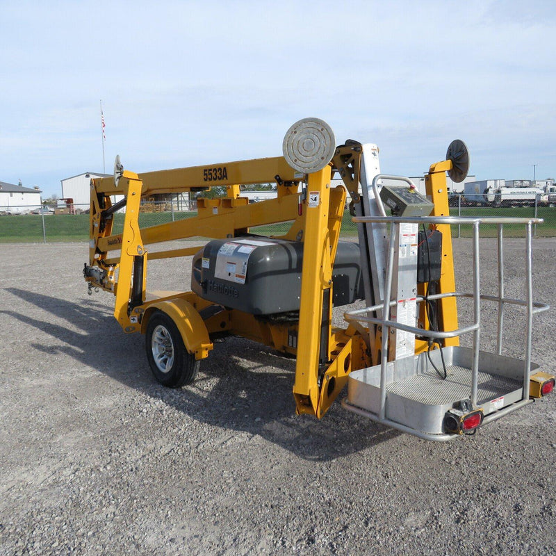 Used 2021 HAULOTTE 5533A Towable Boom Lift, photo 8