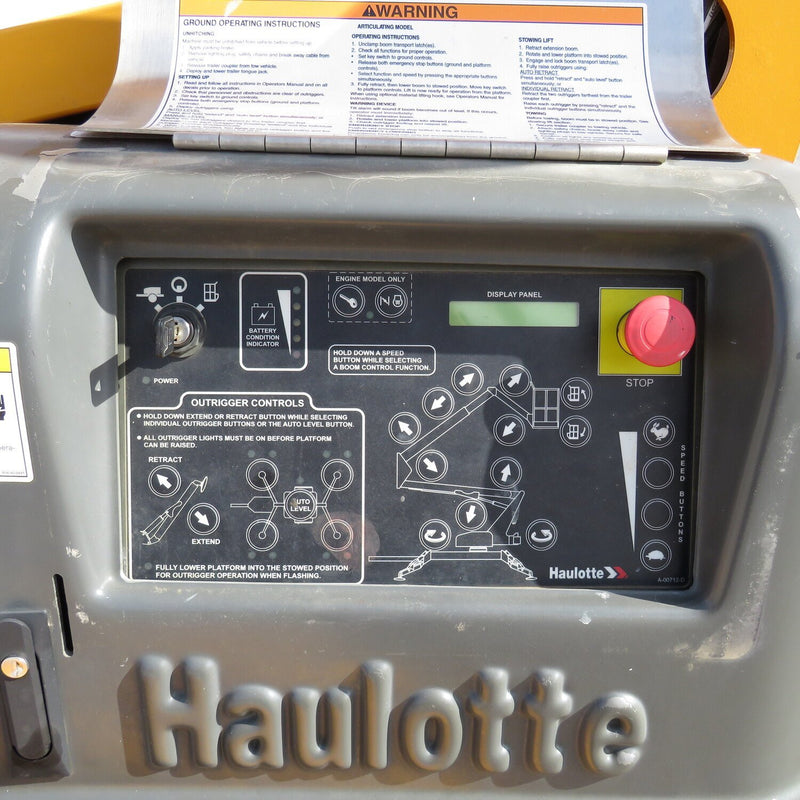 Used 2021 HAULOTTE 3522A Towable Boom Lift, photo 9