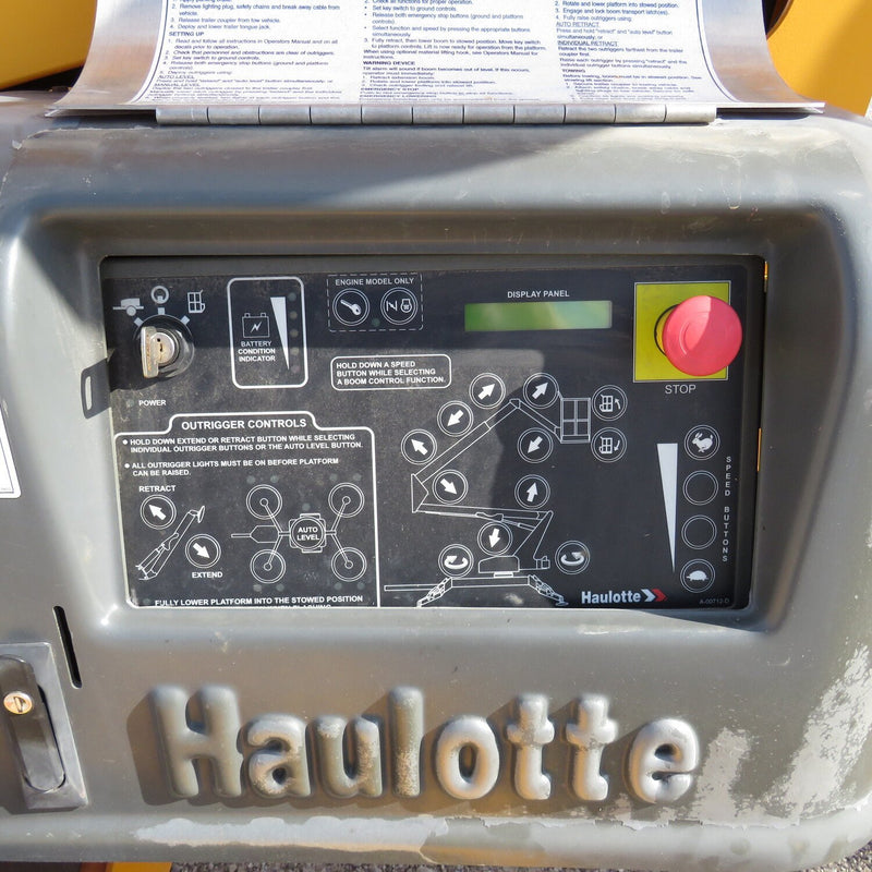 Used 2021 HAULOTTE 3522A Towable Boom Lift, photo 9
