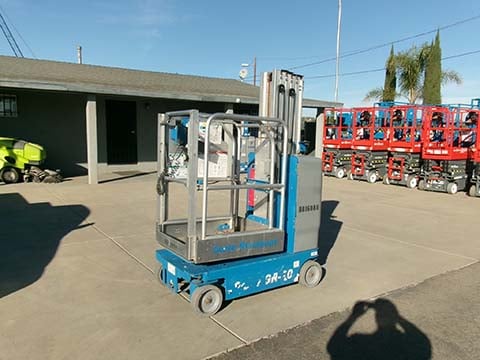 Used 2016 GENIE GR-20 Vertical Mast Boom Lift