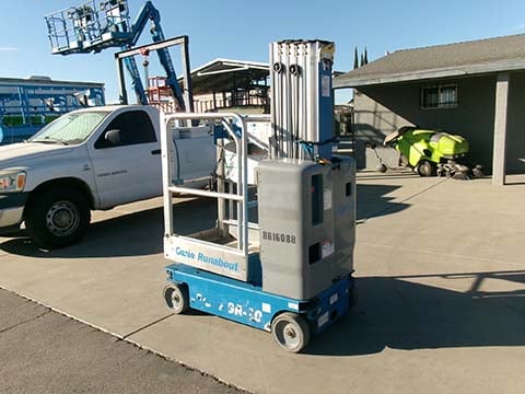 Used 2016 GENIE GR-20 Vertical Mast Boom Lift