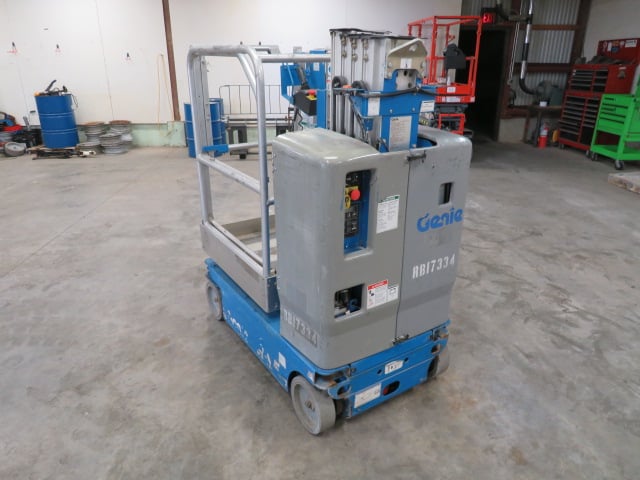 Used 2017 GENIE GR-15 Vertical Mast Boom Lift