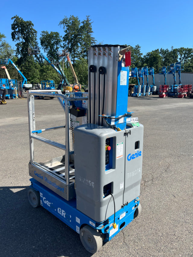 Used 2018 GENIE GR-20 Vertical Mast Boom Lift