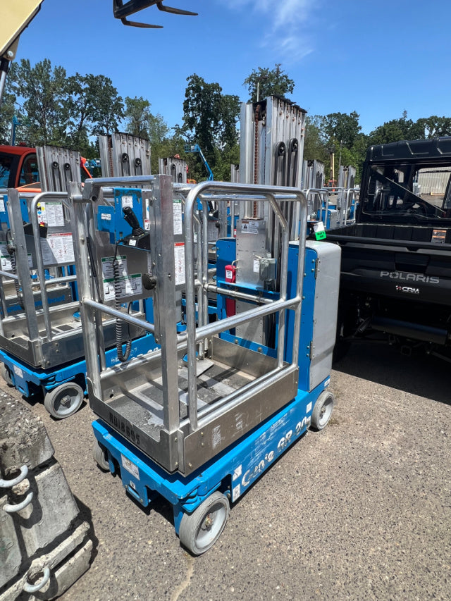 Used 2018 GENIE GR-20 Vertical Mast Boom Lift