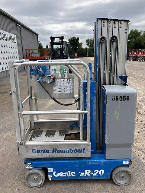 Used 2021 GENIE GR-20 Vertical Mast Boom Lift