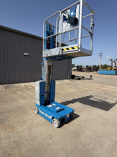 Used 2021 GENIE GR-20 Vertical Mast Boom Lift