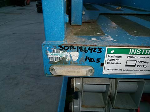Used 2019 GENIE GS-1930 Scissor Lift