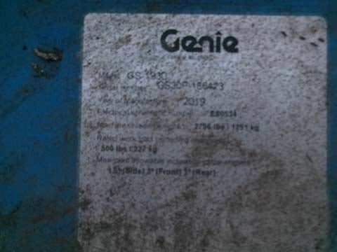 Used 2019 GENIE GS-1930 Scissor Lift