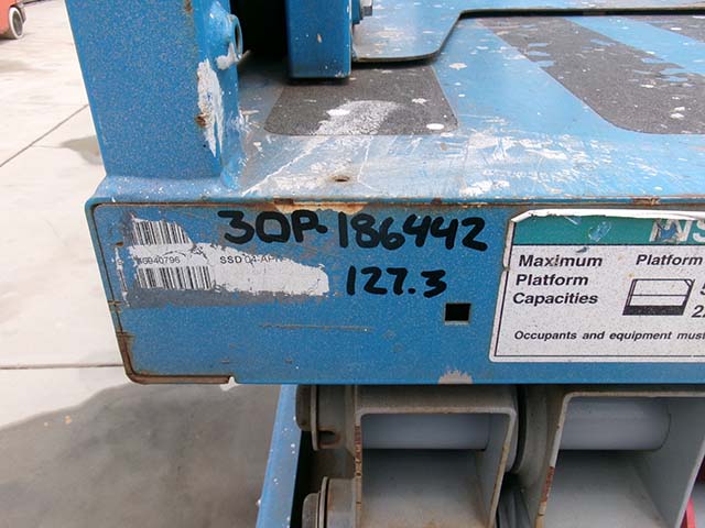 Used 2019 GENIE GS-1930 Scissor Lift
