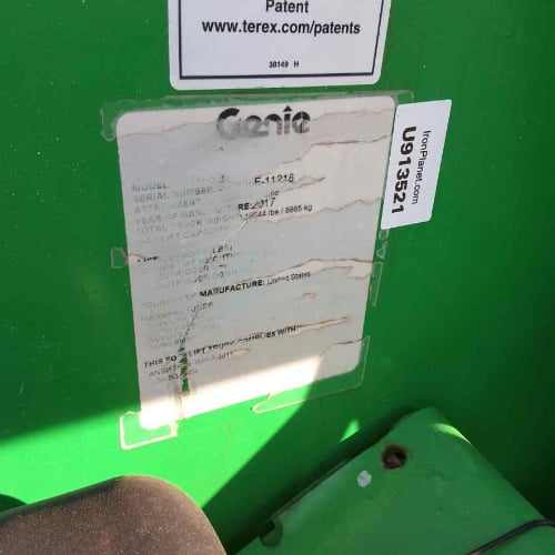 Used 2017 GENIE GTH-636 Telehandler Forklift