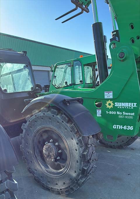 Used 2017 GENIE GTH-636 Telehandler Forklift