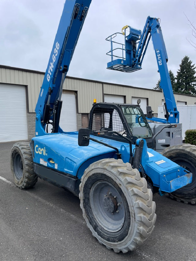 Used 2020 GENIE GTH-636 Telehandler Forklift