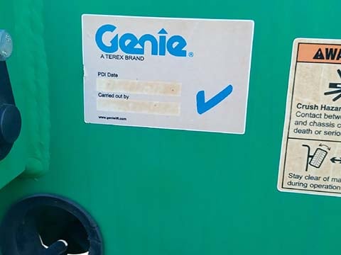 Used 2018 GENIE GTH-1544 Telehandler Forklift
