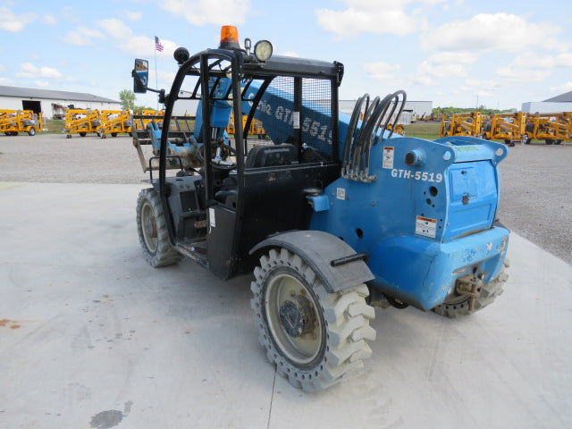 Used 2017 GENIE GTH-5519 Telehandler Forklift