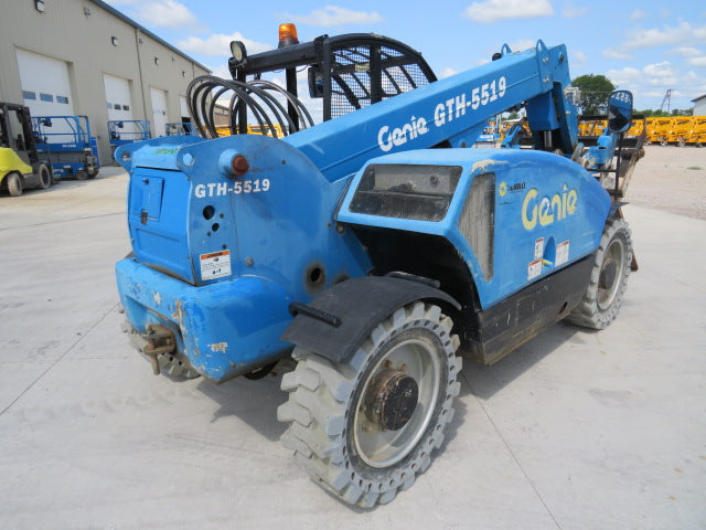 Used 2017 GENIE GTH-5519 Telehandler Forklift