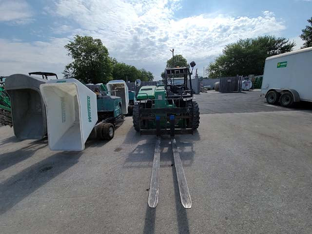Used 2017 GENIE GTH-5519 Telehandler Forklift