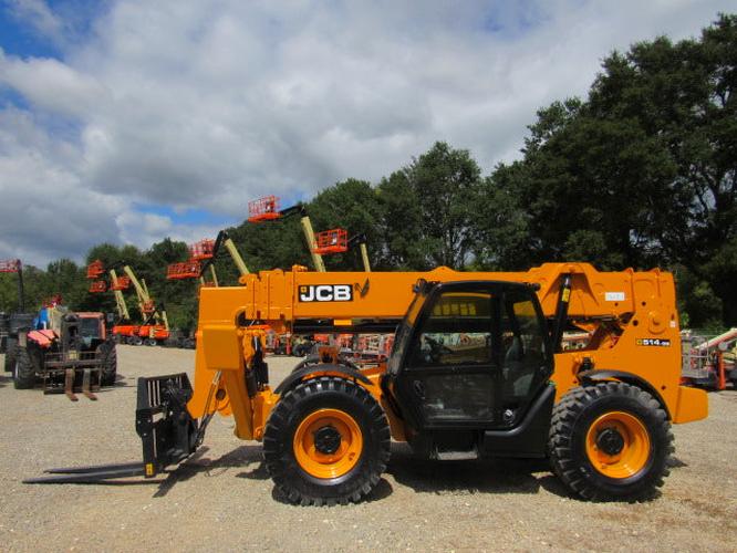 Used 2017 JCB 514-56 Telehandler Forklift