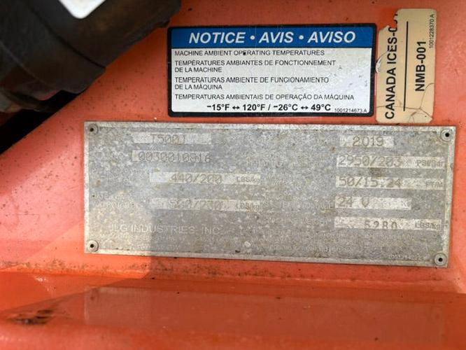 Used 2019 JLG T500J Towable Boom Lift, photo 12