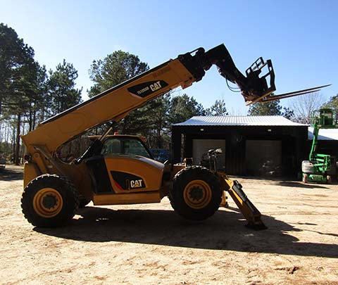 Used 2019 CAT TL1255D Telehandler Forklift