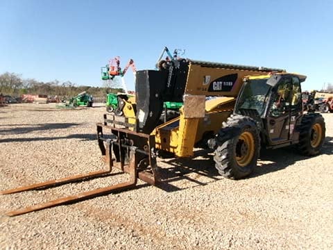 Used 2019 CAT TL1255D Telehandler Forklift