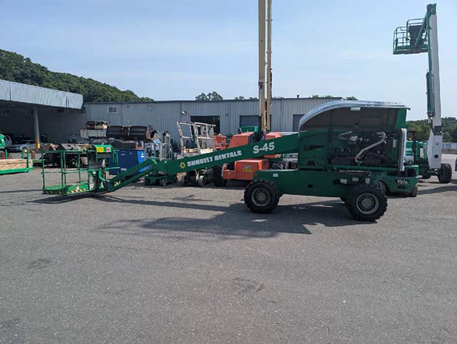 Used 2017 GENIE S-45 Telescopic Boom Lift