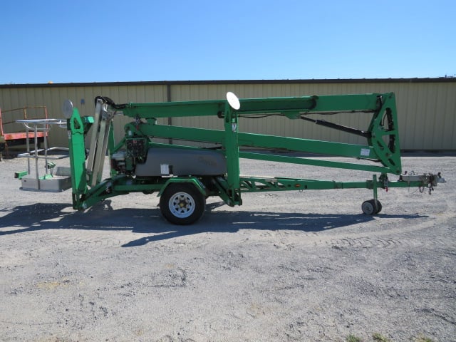 Used 2016 GENIE TZ-50 Towable Boom Lift