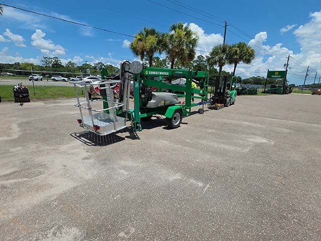 Used 2017 GENIE TZ-50 Towable Boom Lift