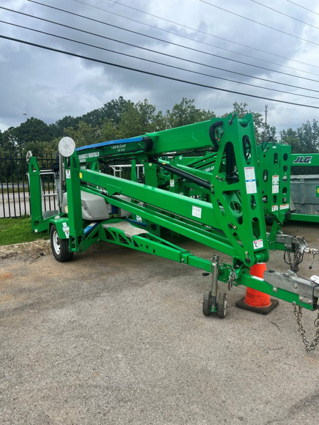 Used 2018 GENIE TZ-50 Towable Boom Lift