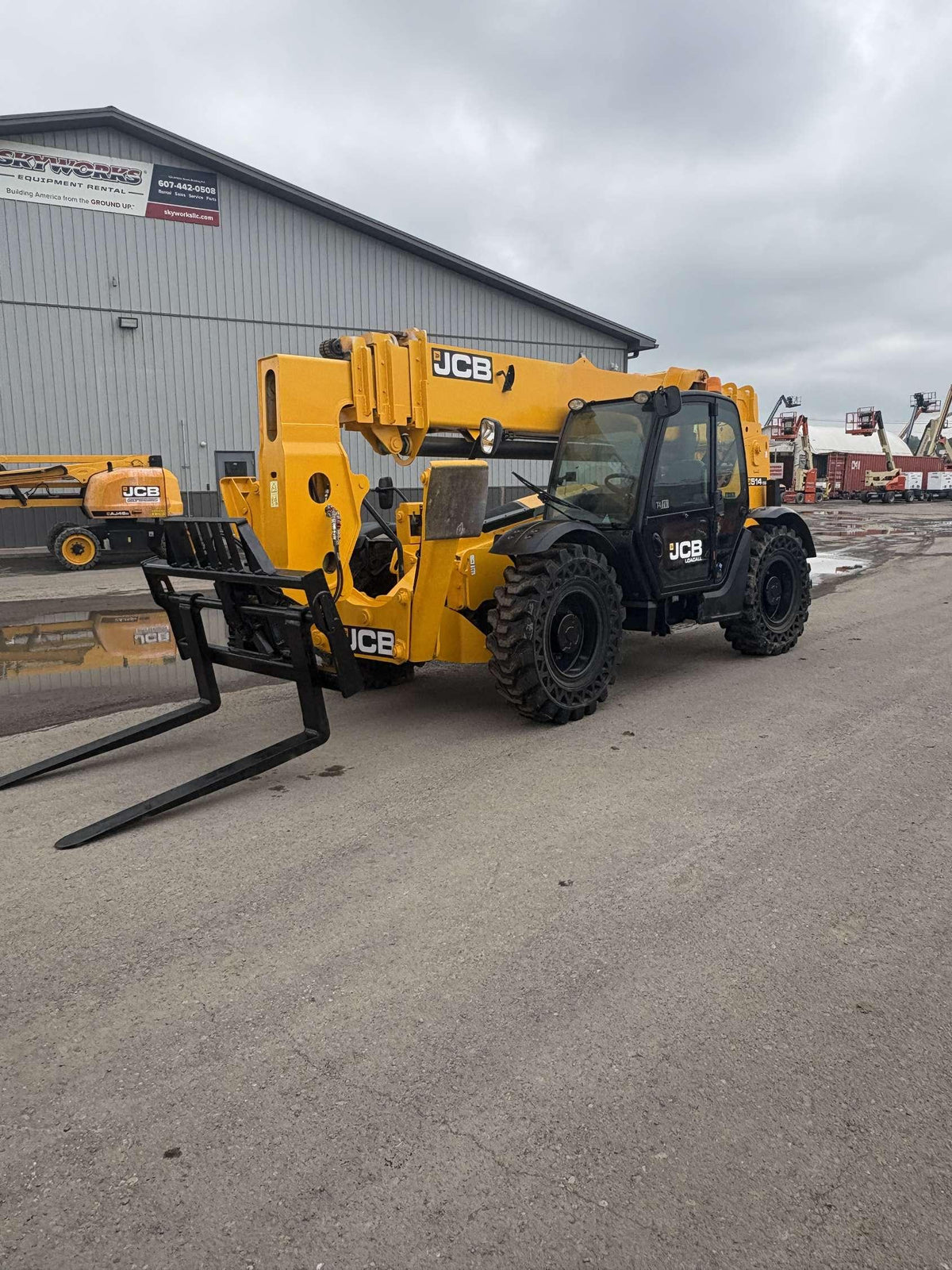 Used 2017 JCB 514-56 Telehandler Forklift