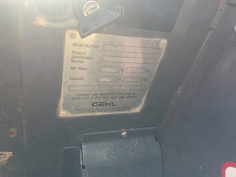 2018 GEHL RS6-34 - Used Telehandler Forklift, photo 29