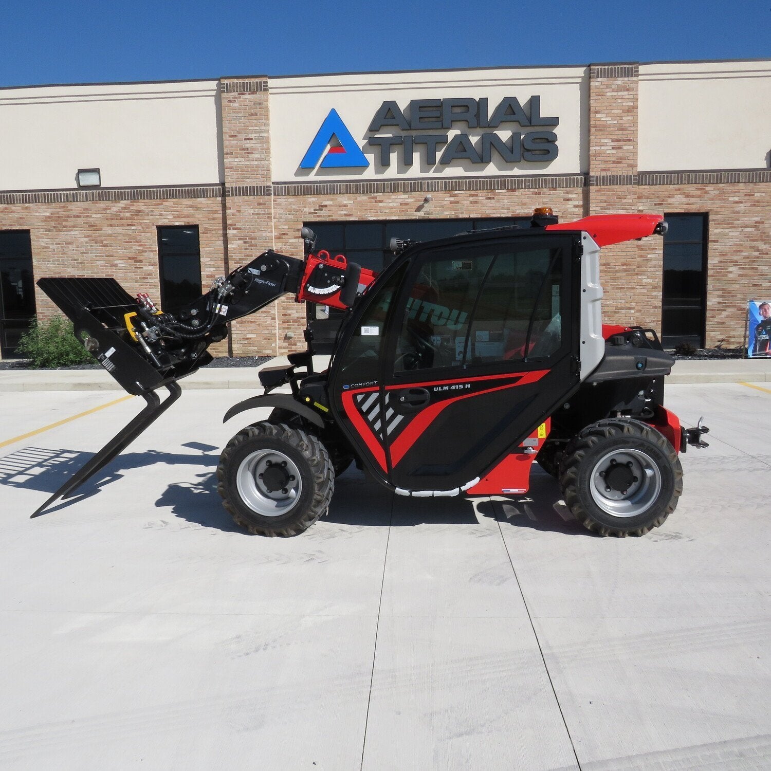 New 2024 MANITOU ULM 415 H Telehandler Forklift