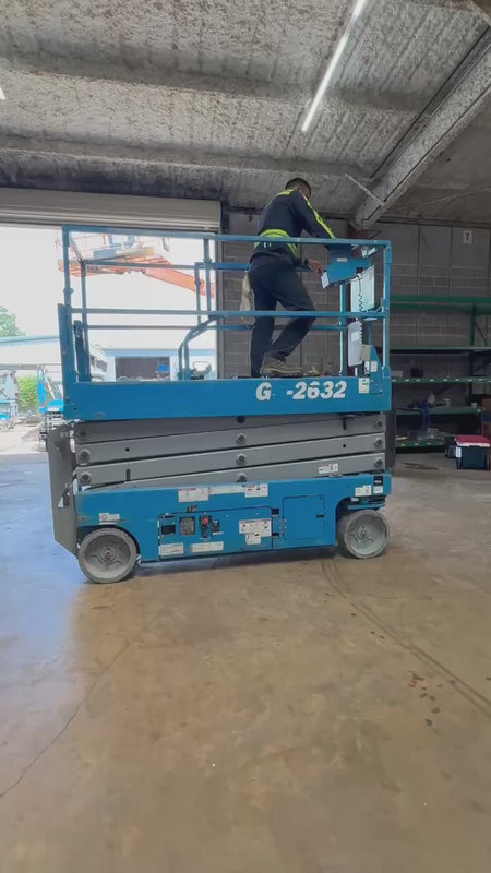 Used 2019 GENIE GS-2632 Scissor Lift, video