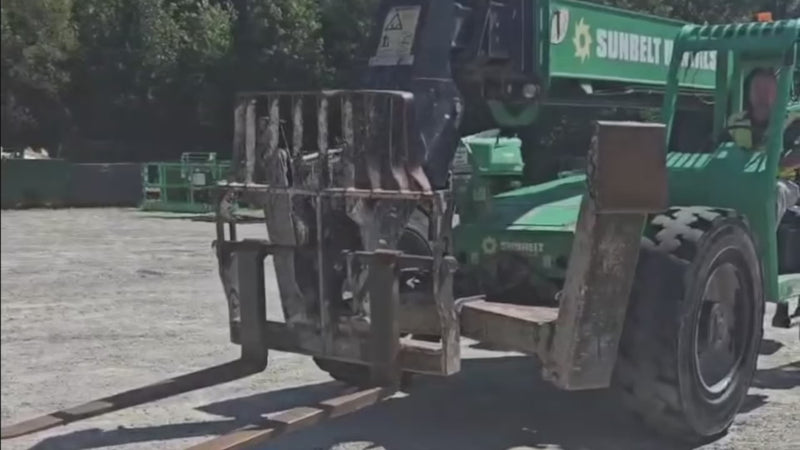 Used 2017 SKYTRAK 10054 Telehandler Forklift, video