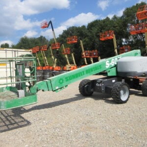 2016 GENIE S-60X – Used Telescopic Boom Lift