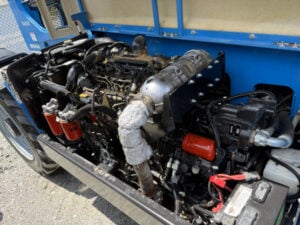 2016 GENIE GTH-636 Used Telehandler Forklift engine.
