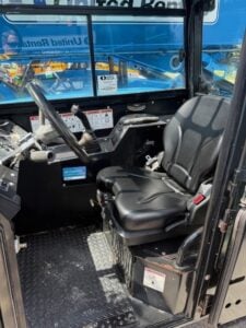 2016 GENIE GTH-636 Used Telehandler Forklift interior.
