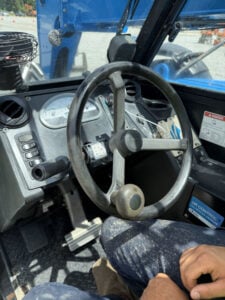 2016 GENIE GTH-636 Used Telehandler Forklift dashboard.