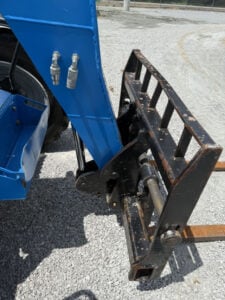 2016 GENIE GTH-636 Used Telehandler Forklift carriage view.