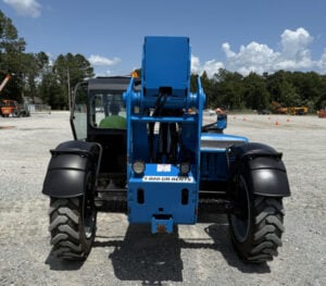 2016 GENIE GTH-636 Used Telehandler Forklift rear view.