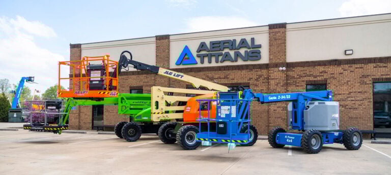 Aerial Titans Exterior.