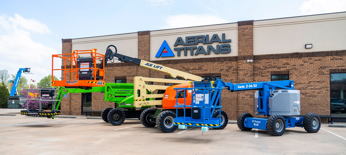 Aerial Titans Exterior.
