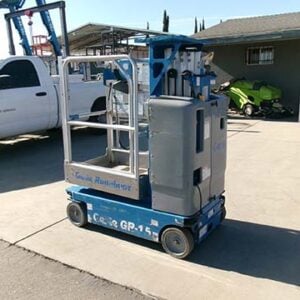 2017 GENIE GR-15 – Used AWP Roundabout Lift 