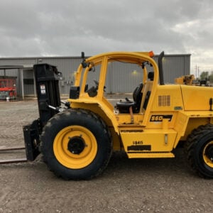 2021 SELLICK S60J4E-4PS – Used Heavy-Duty Straight Mast Rough Terrian Forklift